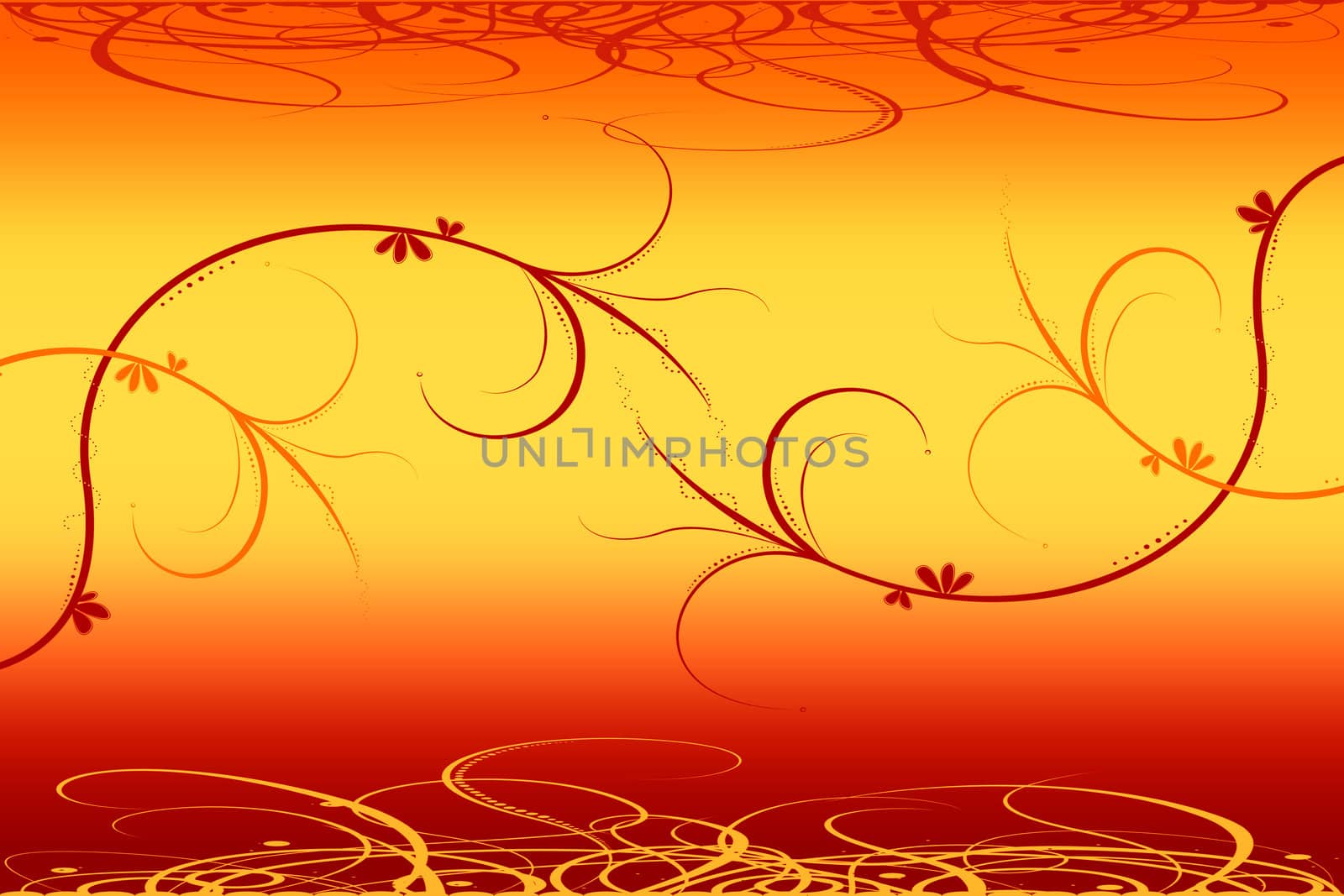 Beautiful abstract floral background 