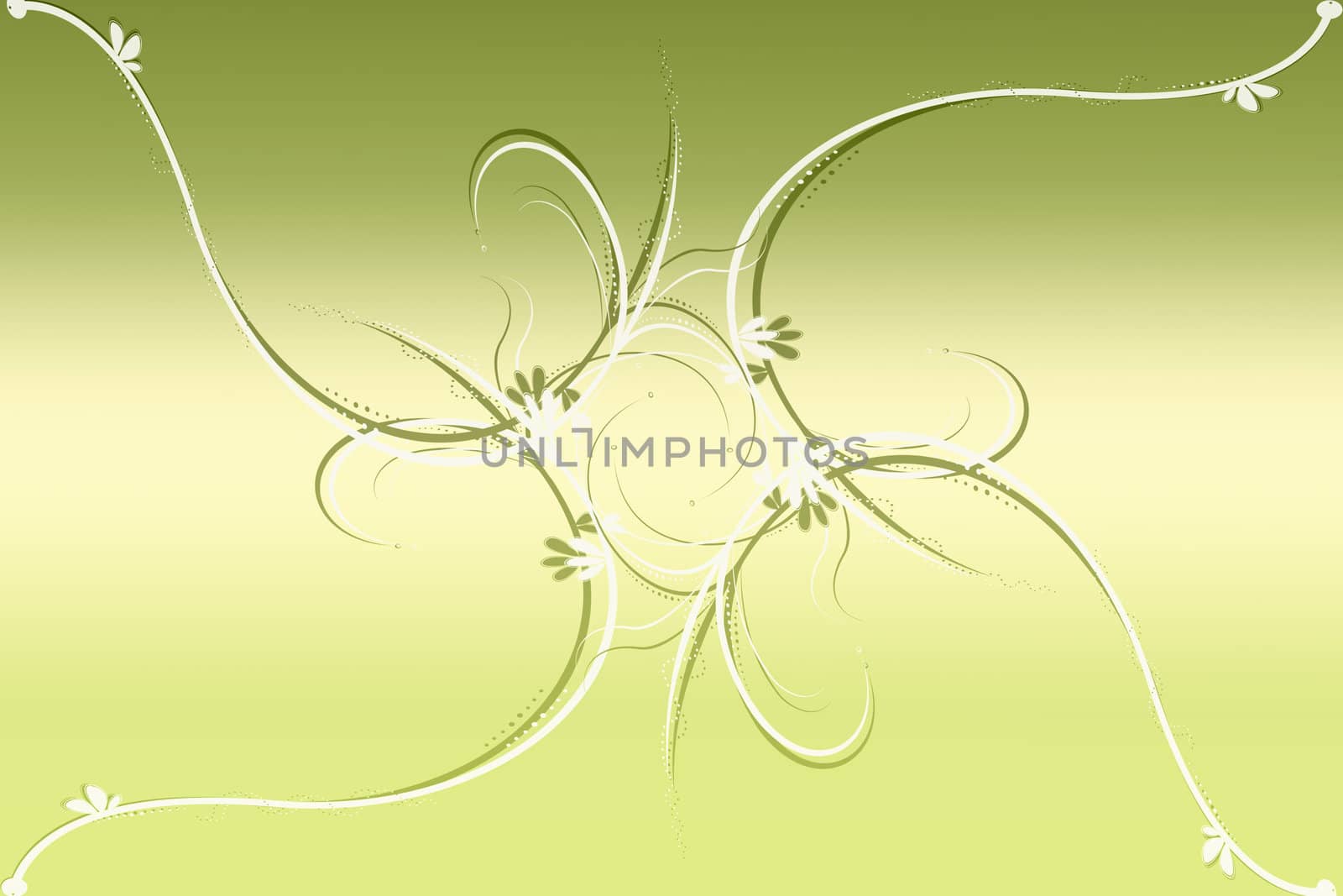 Beautiful abstract floral background 