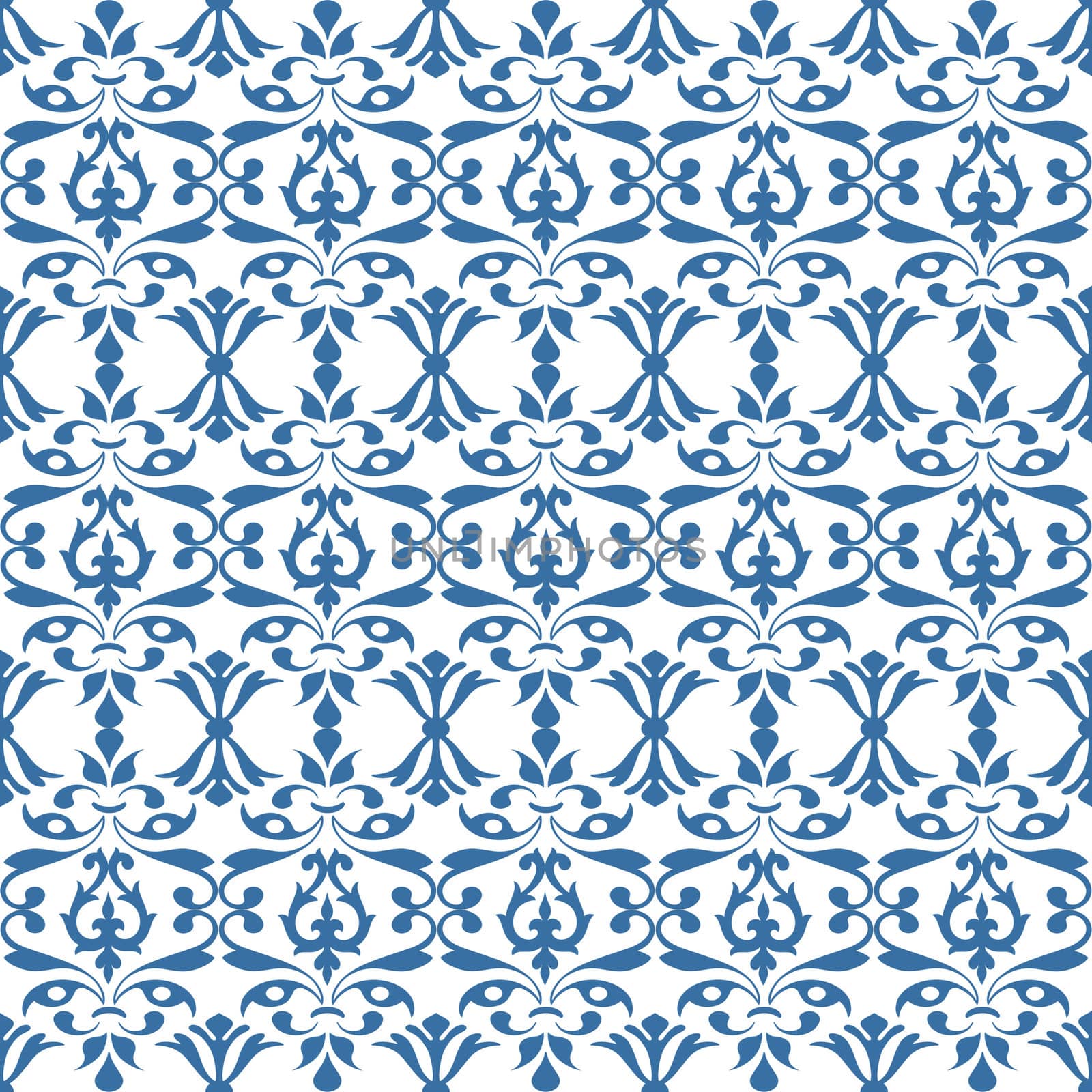 Seamless wallpaper of floral pattern 
