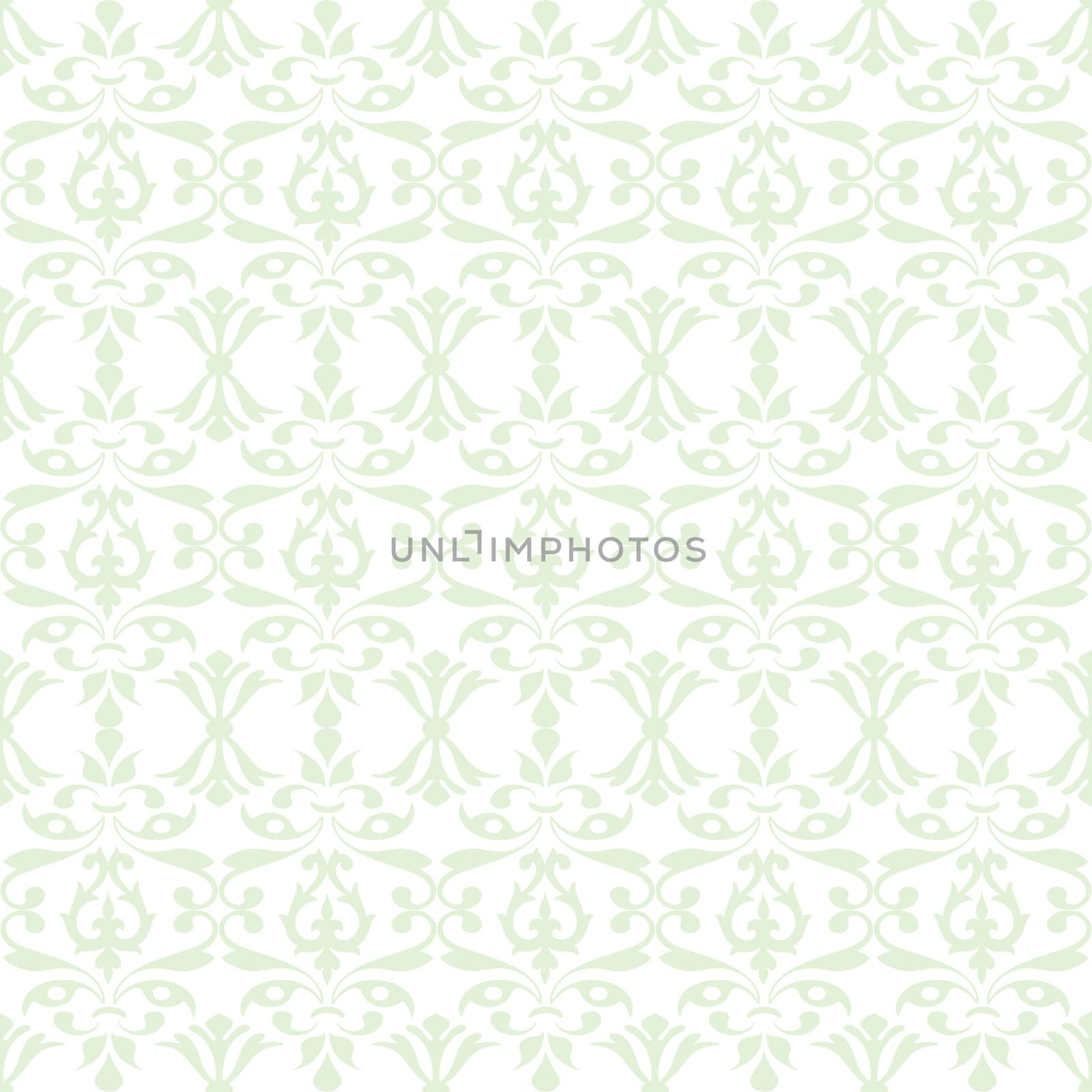 Seamless wallpaper of floral pattern 
