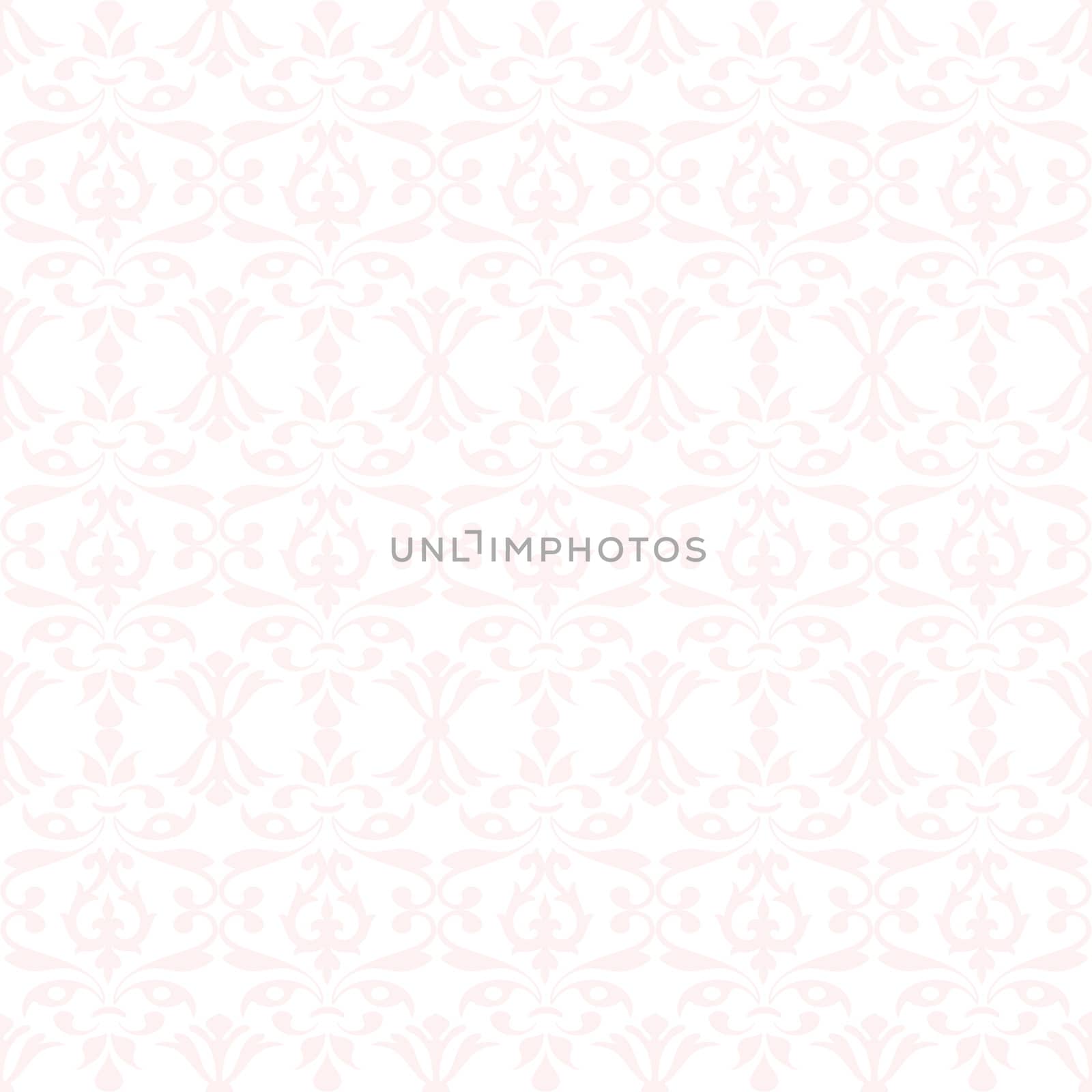 Seamless wallpaper of floral pattern 
