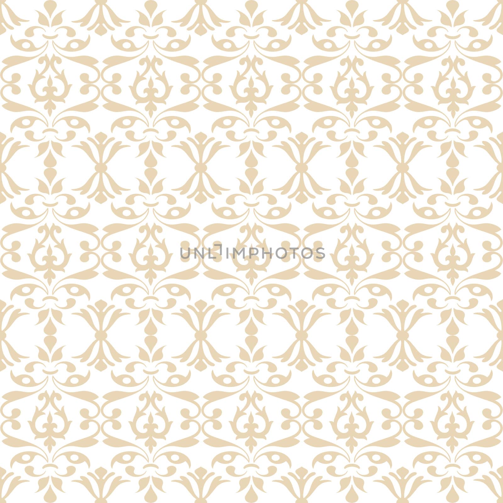 Seamless wallpaper of floral pattern 
