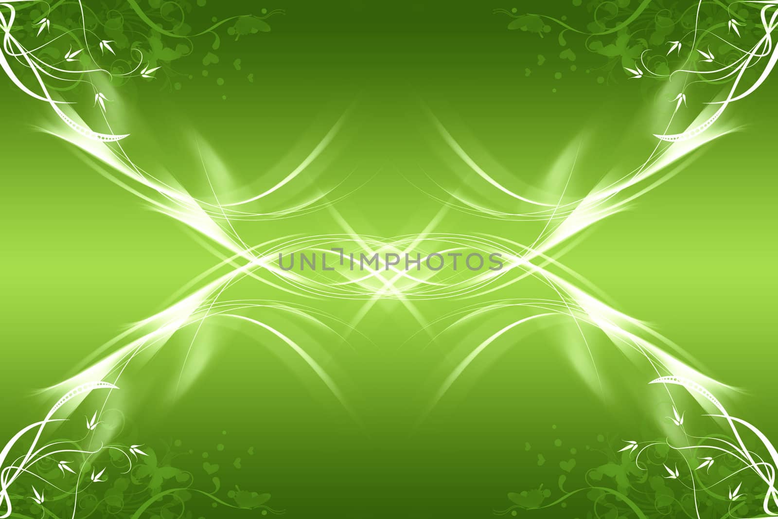 Beautiful abstract background - Spring Green