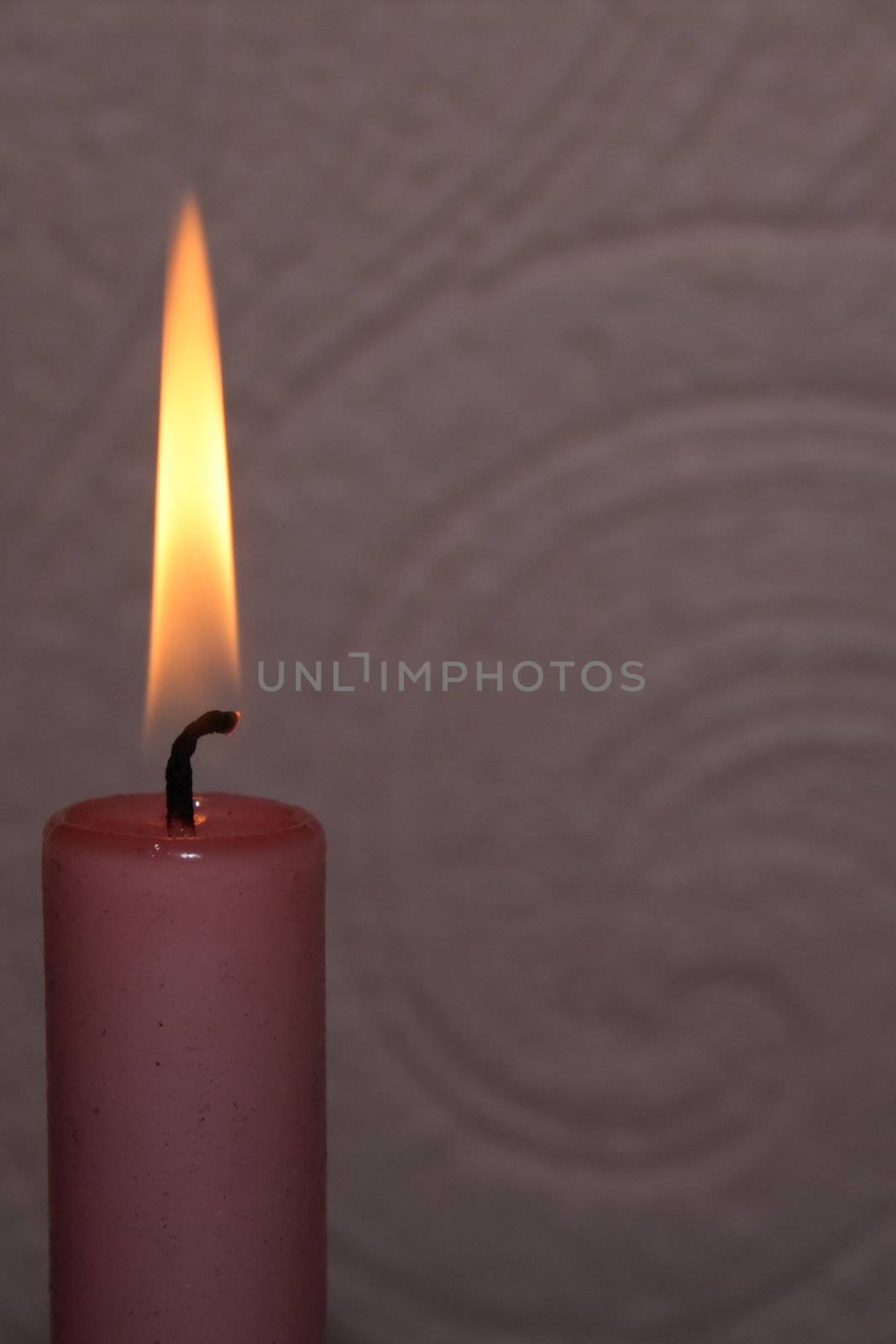 candle flame by leafy