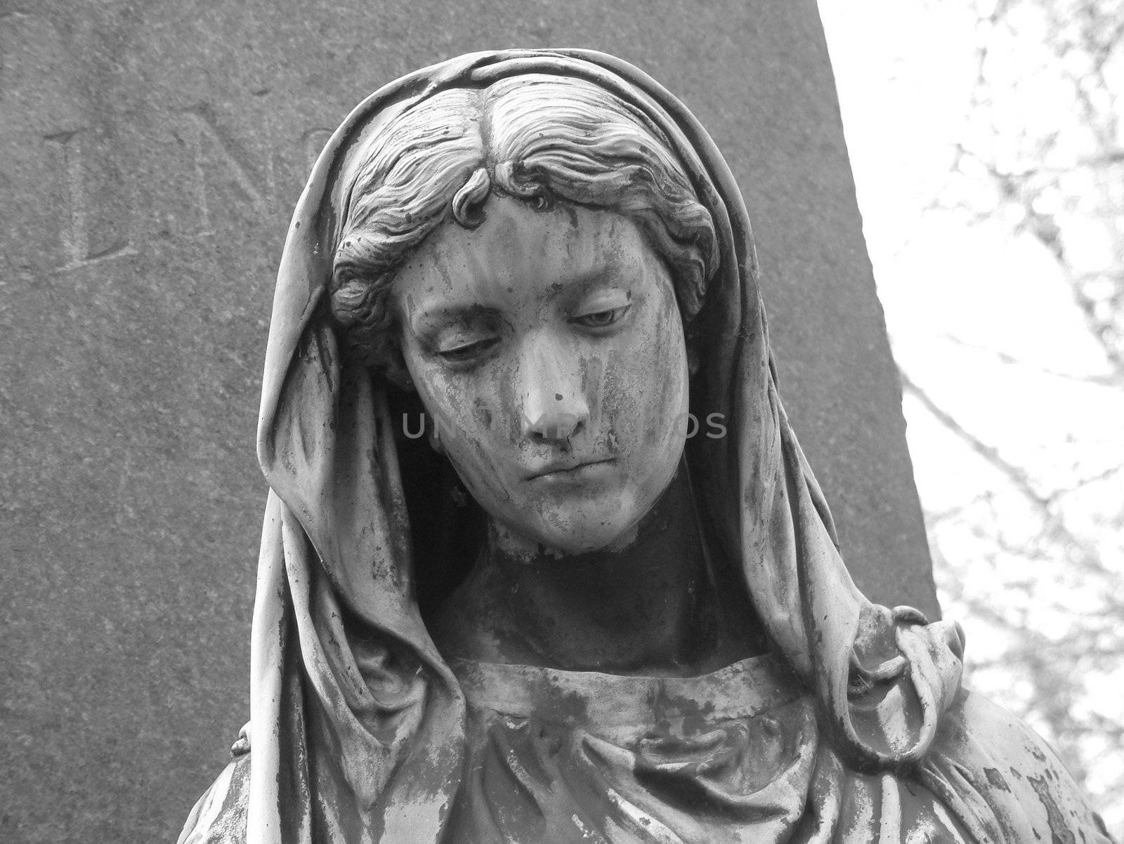 Cemetery Statue