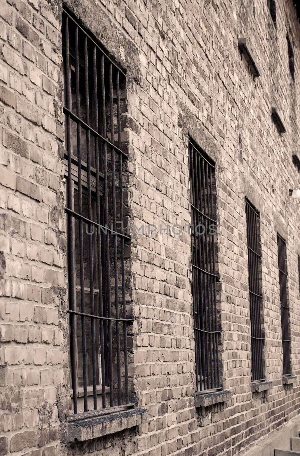 Prisoners barrack at the Auschwitz Birkenau concentration camp in Poland.