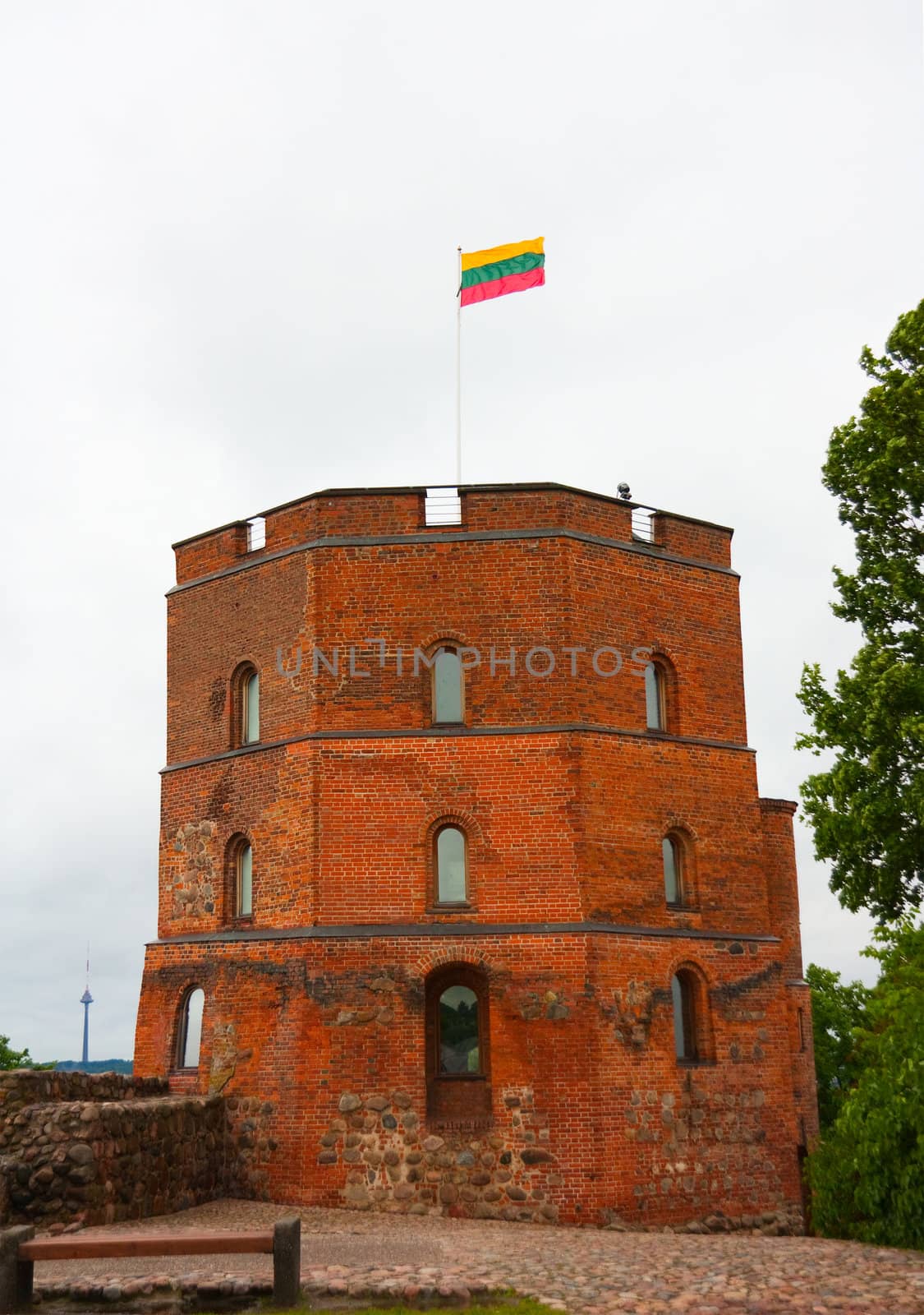 Tower Gedeminas, Lithuania, Vilnius