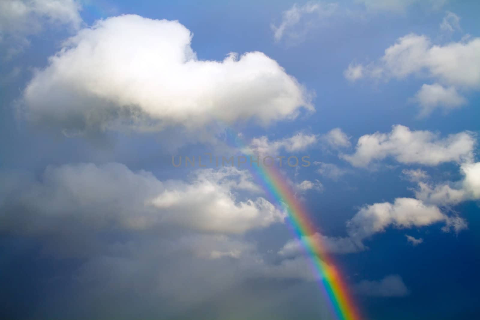 rainbow in sky