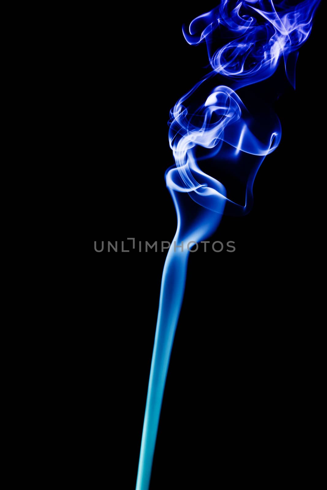 blue smoke abstract background