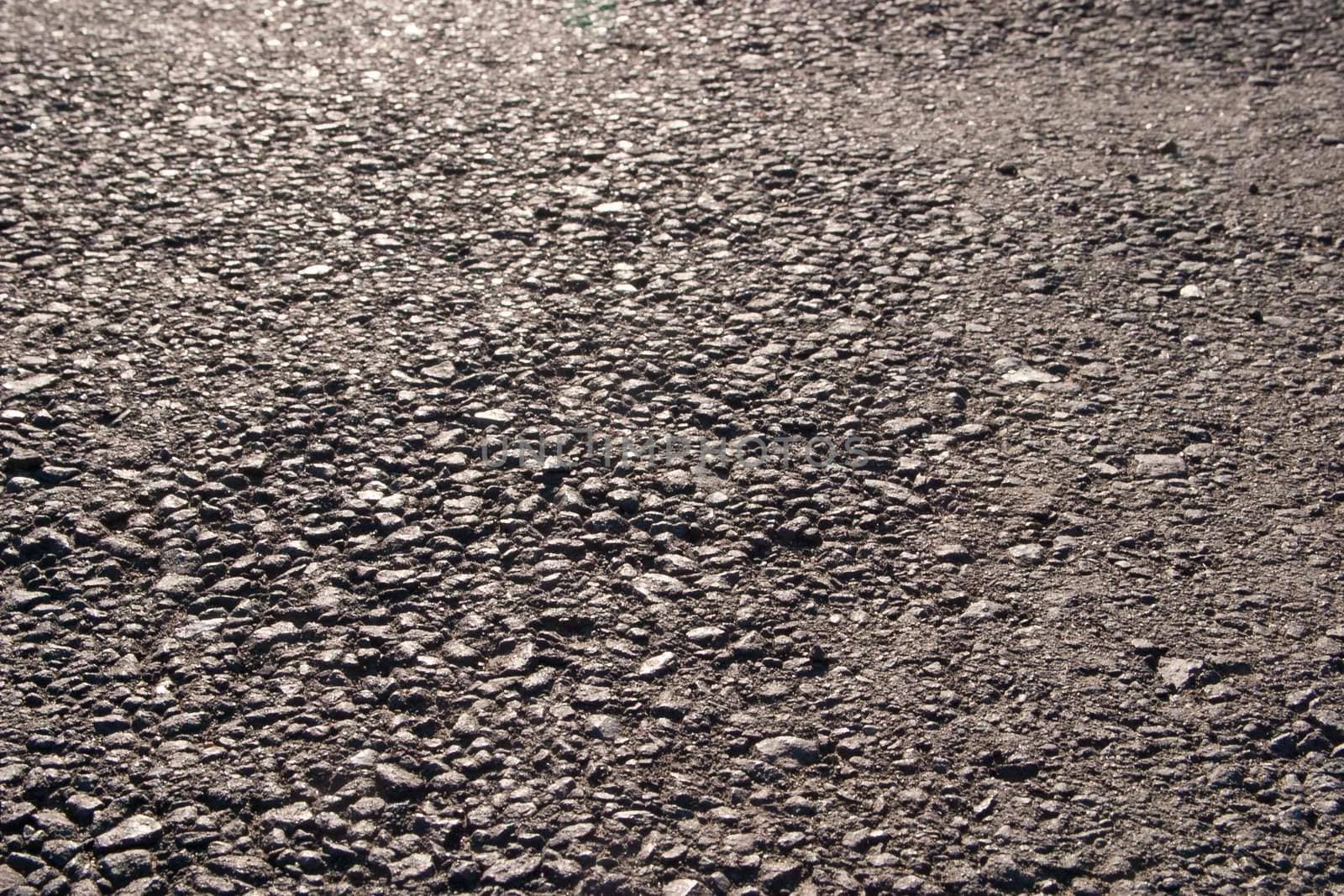 Asphalt texture close up, covering for roads, footpaths