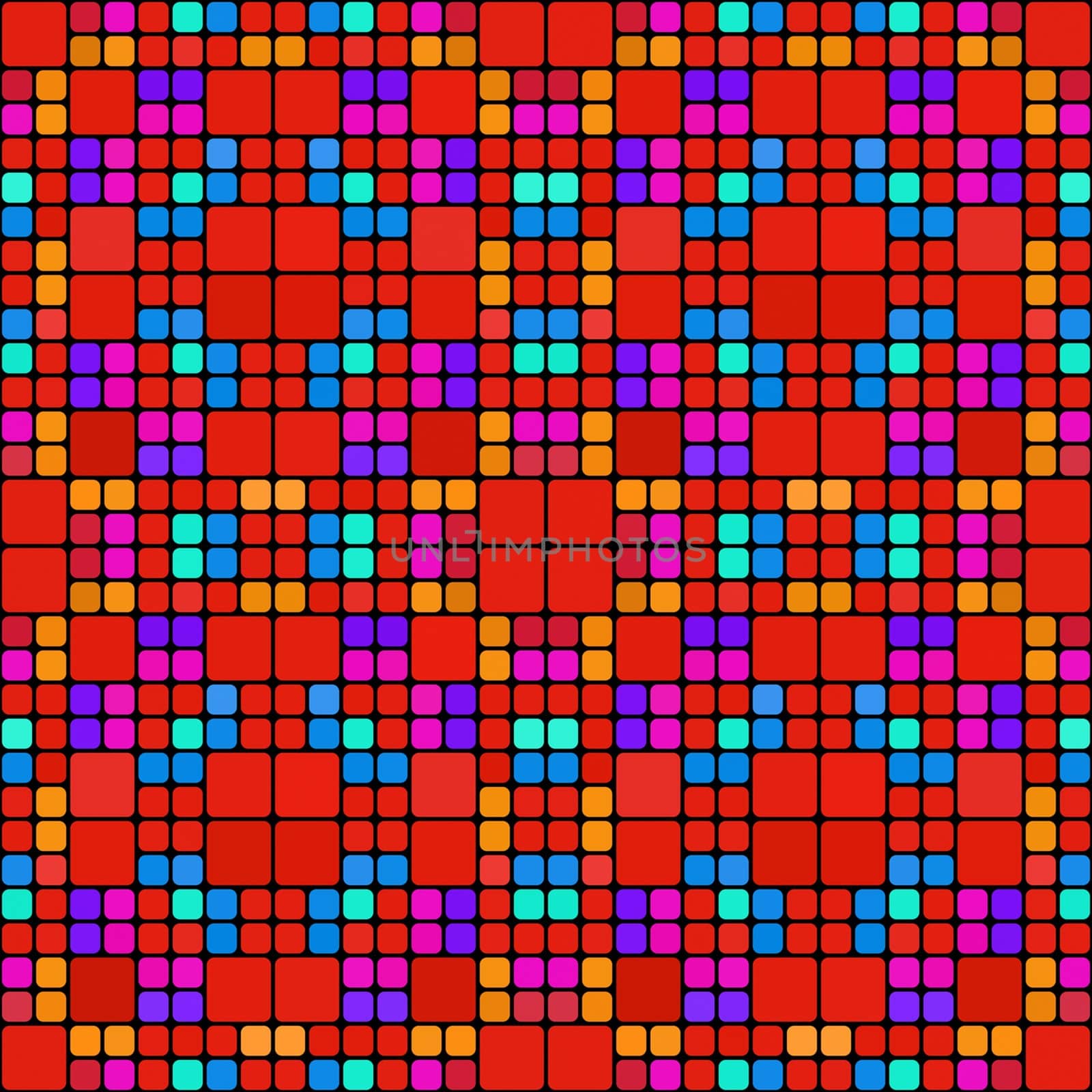 red squares pattern by weknow