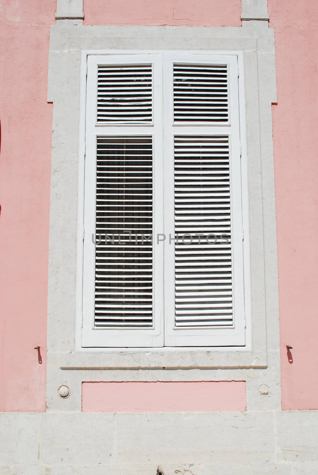 typical window of a traditional residential building
