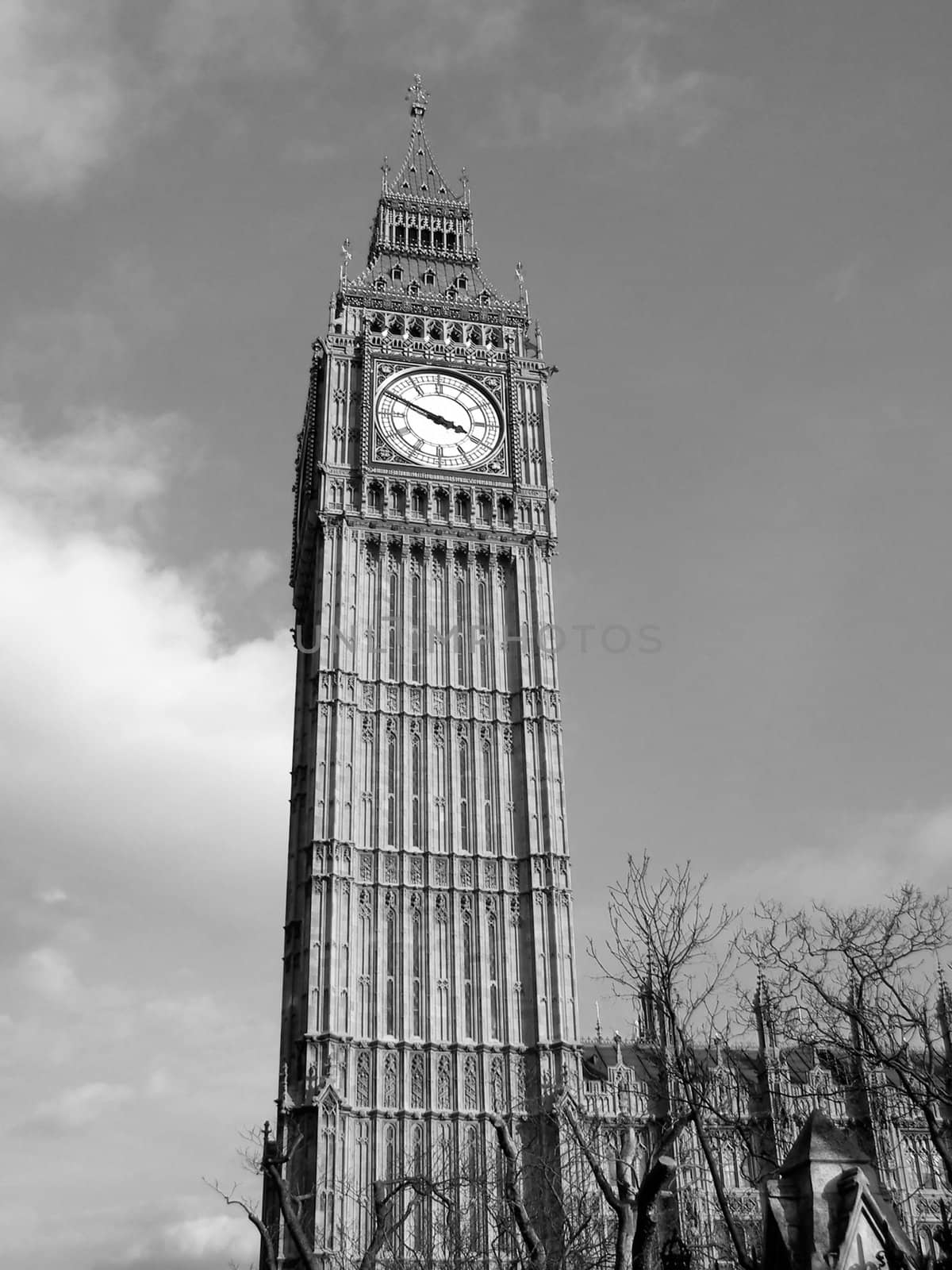 Big Ben at the Houses of Parliament, Westminster Palace, London, UK