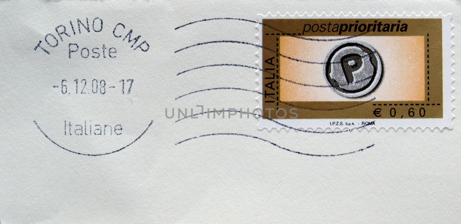 Italian stamp by claudiodivizia
