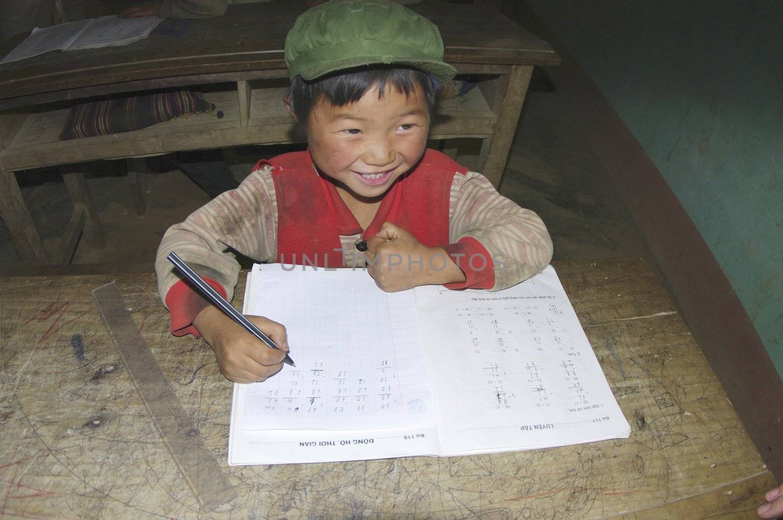 Little boy in school Sin Ho by Duroc