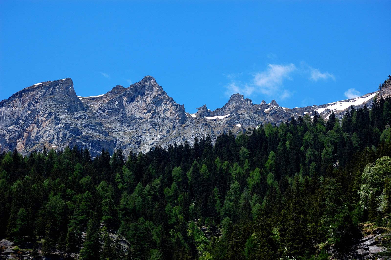 Alps Summer scenery (Italy, Val Formazza)