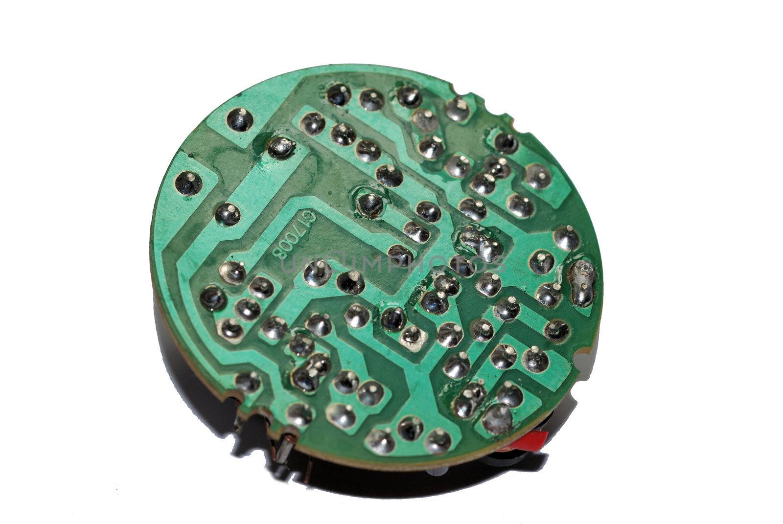 Round printed circuit board