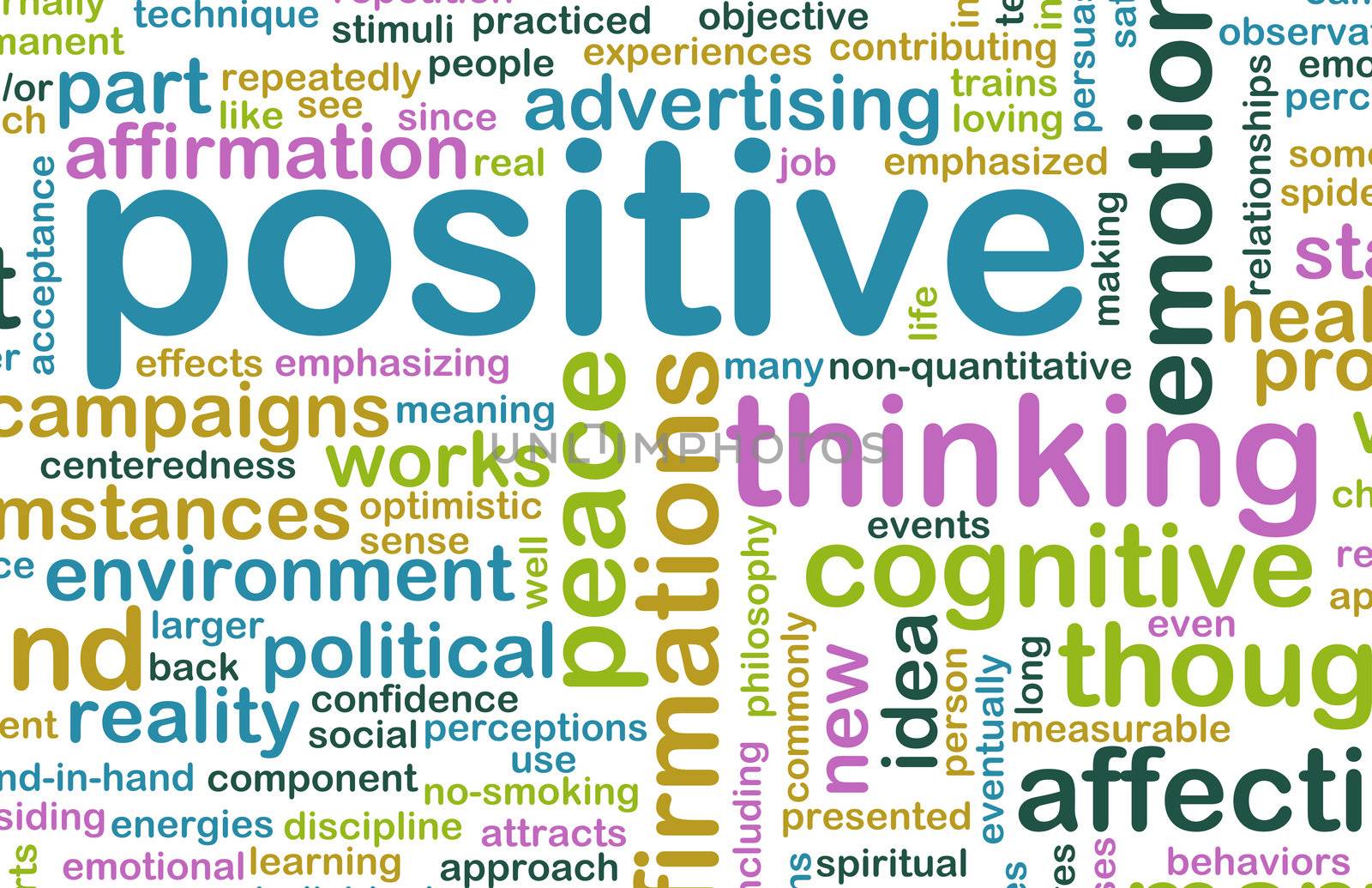 Thinking Positive as an Attitude Abstract Concept