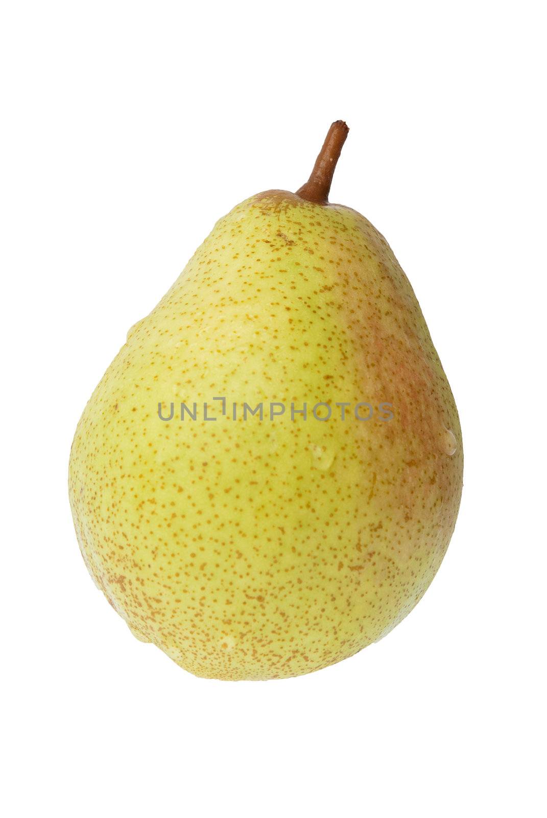 Pear isolated on white background.