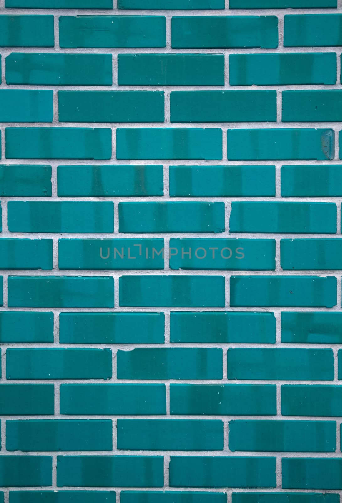 Blue rectangular ceramic tiles seamless texture.