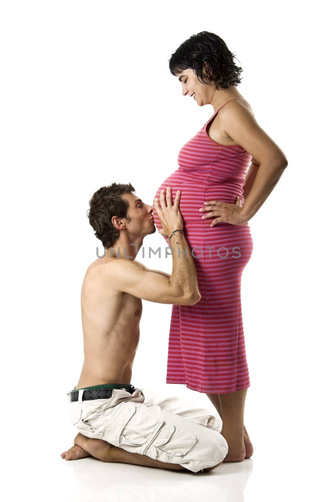 Couple expecting a baby by Iko