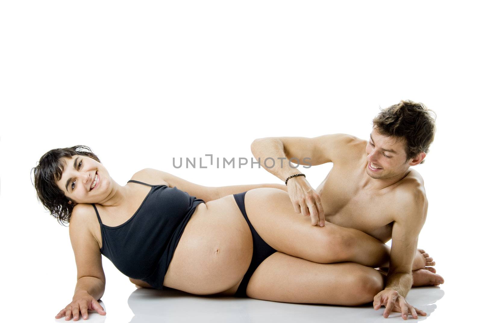 Couple expecting a baby by Iko