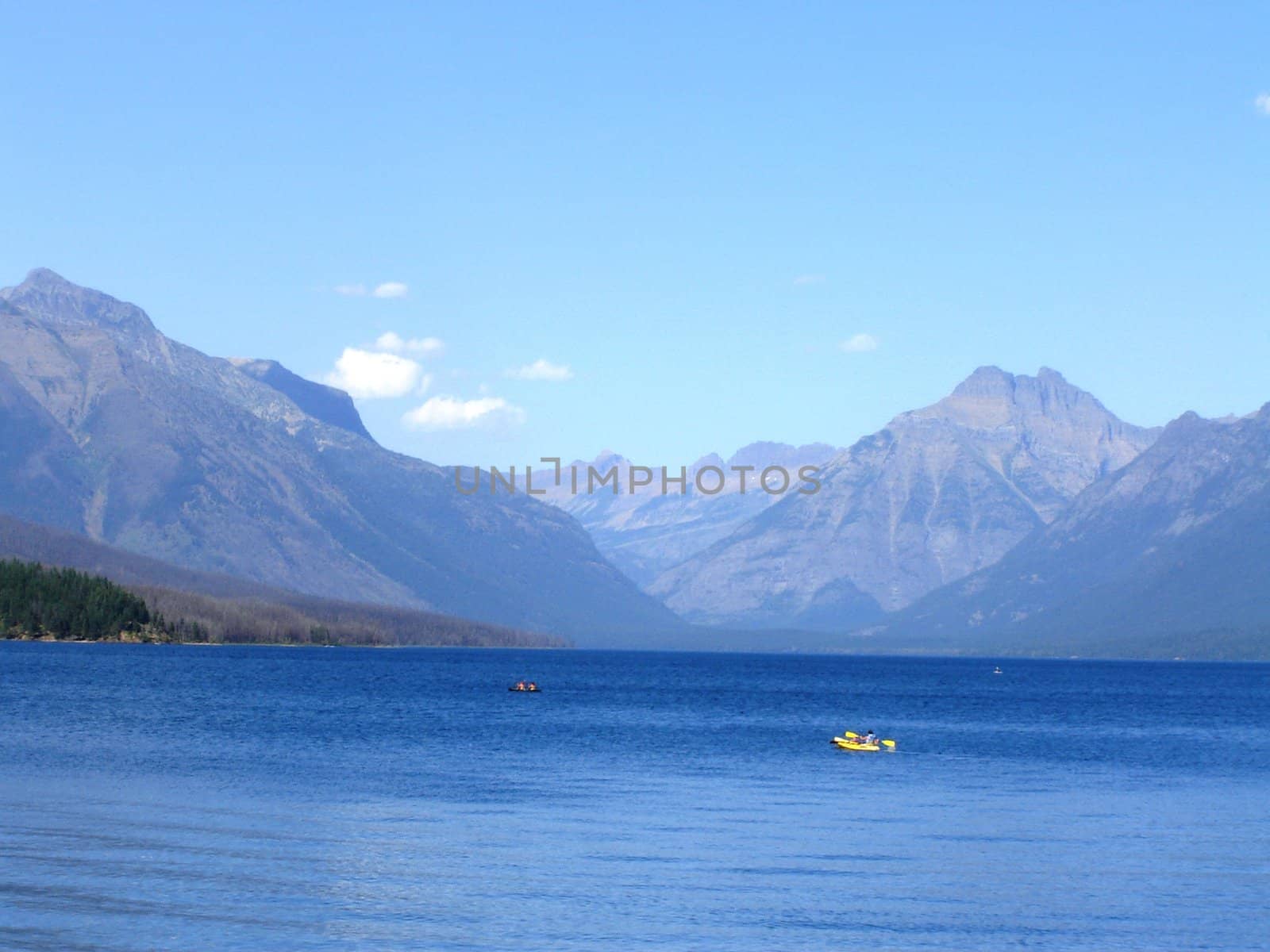 Mountains and water