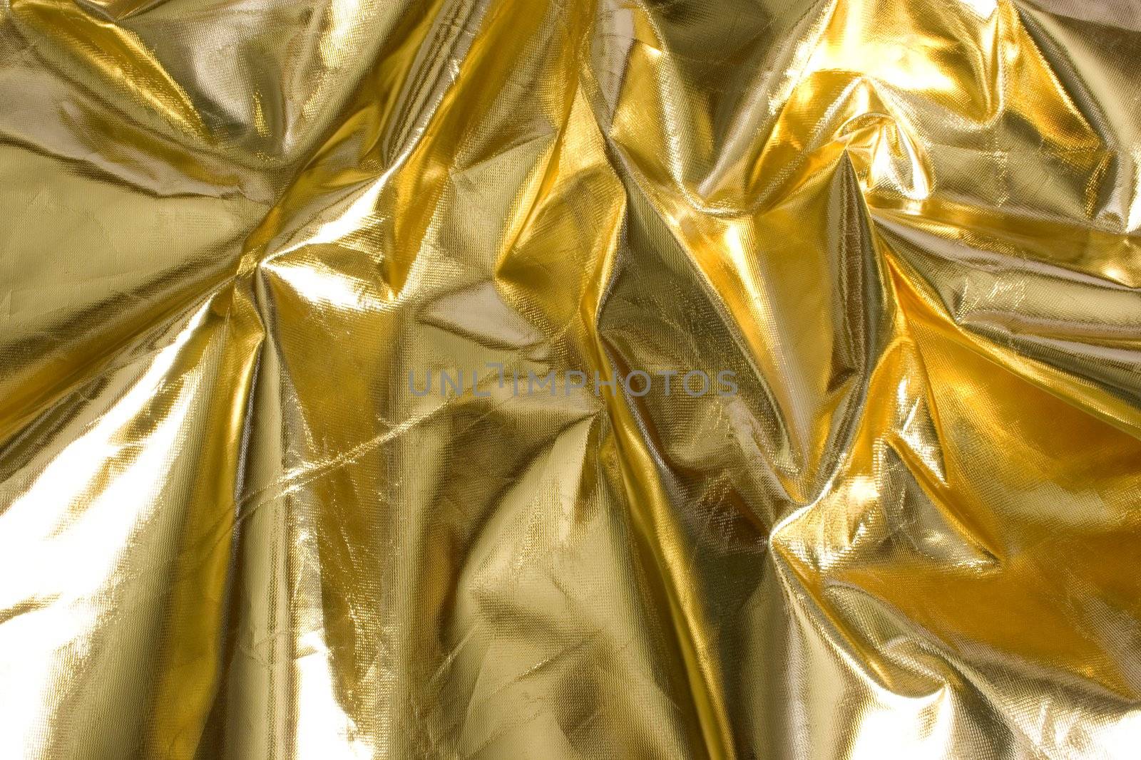 a gold sheet for using as a background