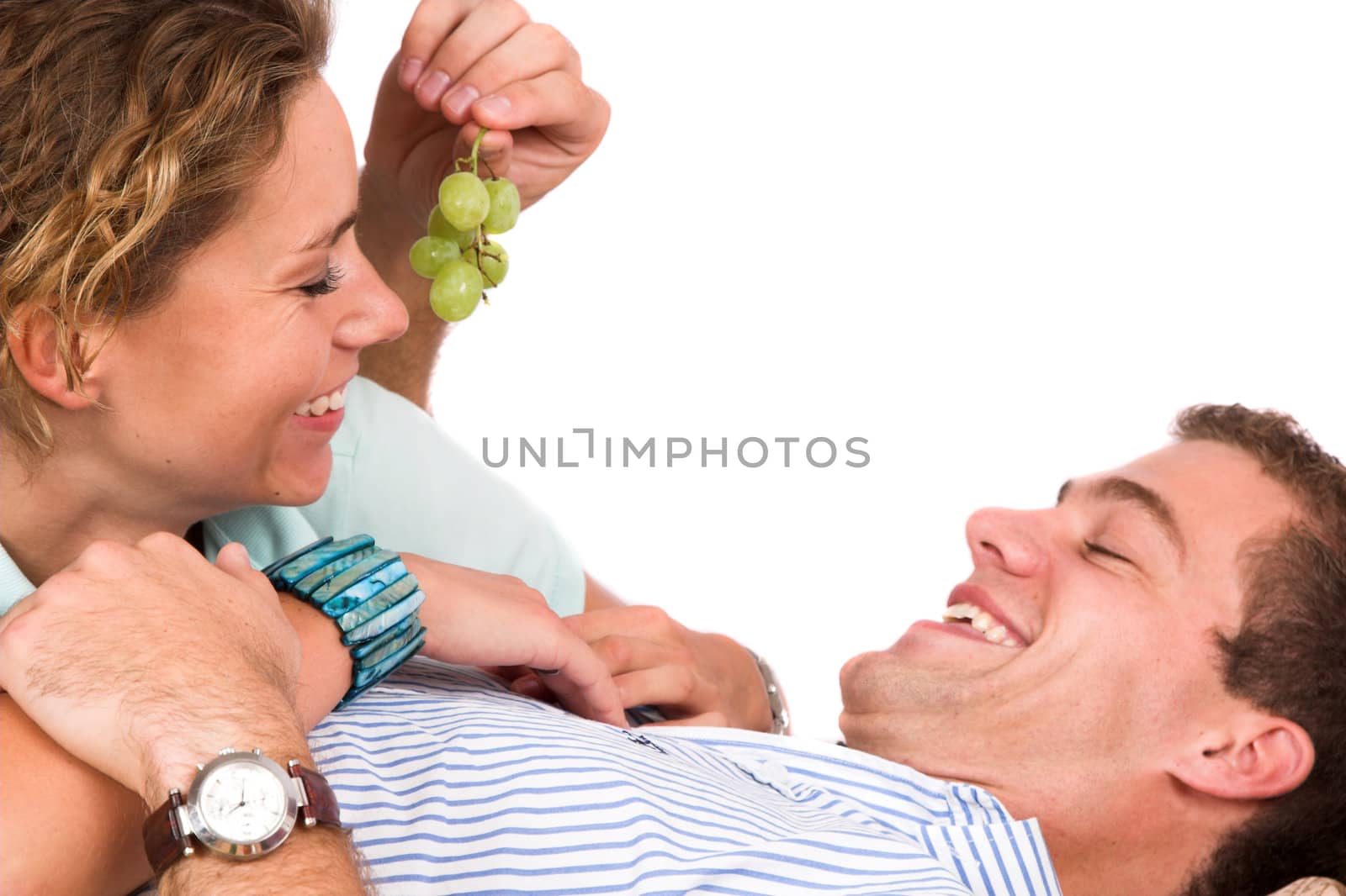 Teasing with grapes by Fotosmurf