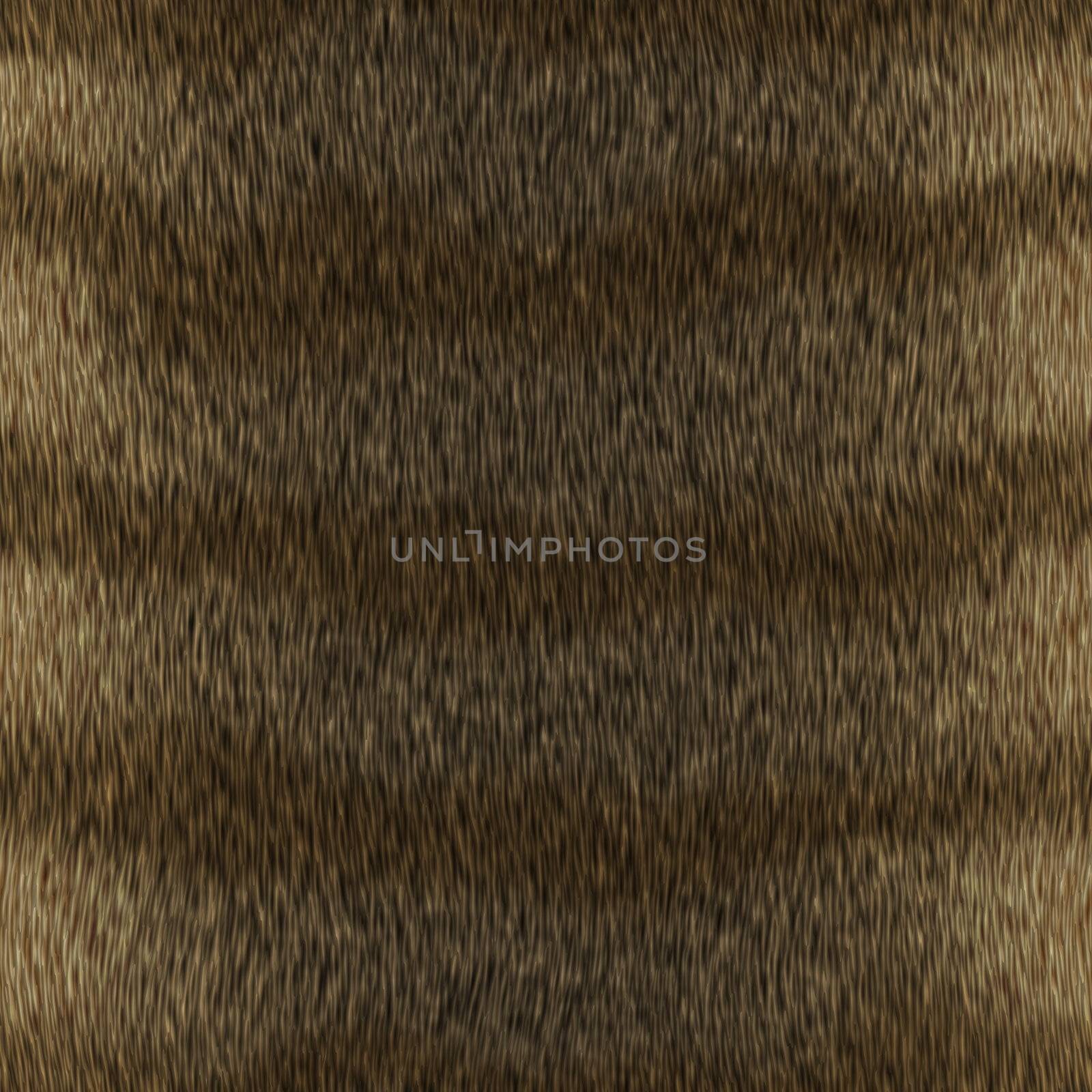 Seamless Animal Fur Background Texture as Art