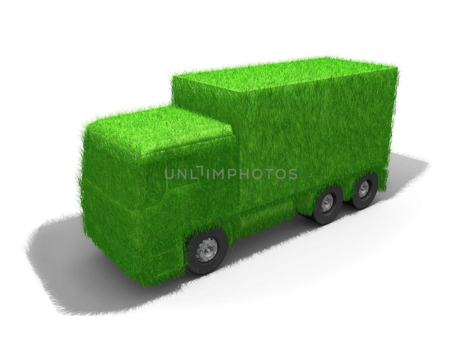 Green Truck by 3pod