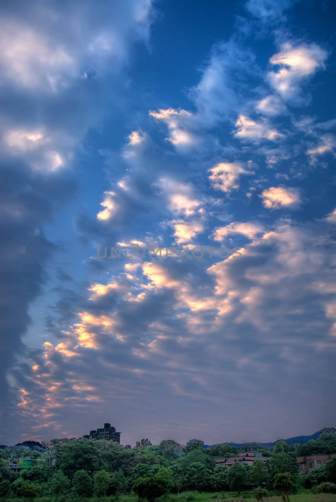clouds over farm by elwynn