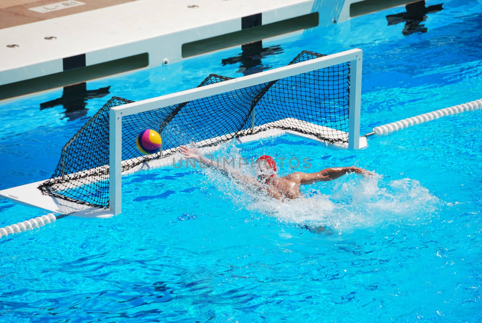 Water Polo Goal by goldenangel