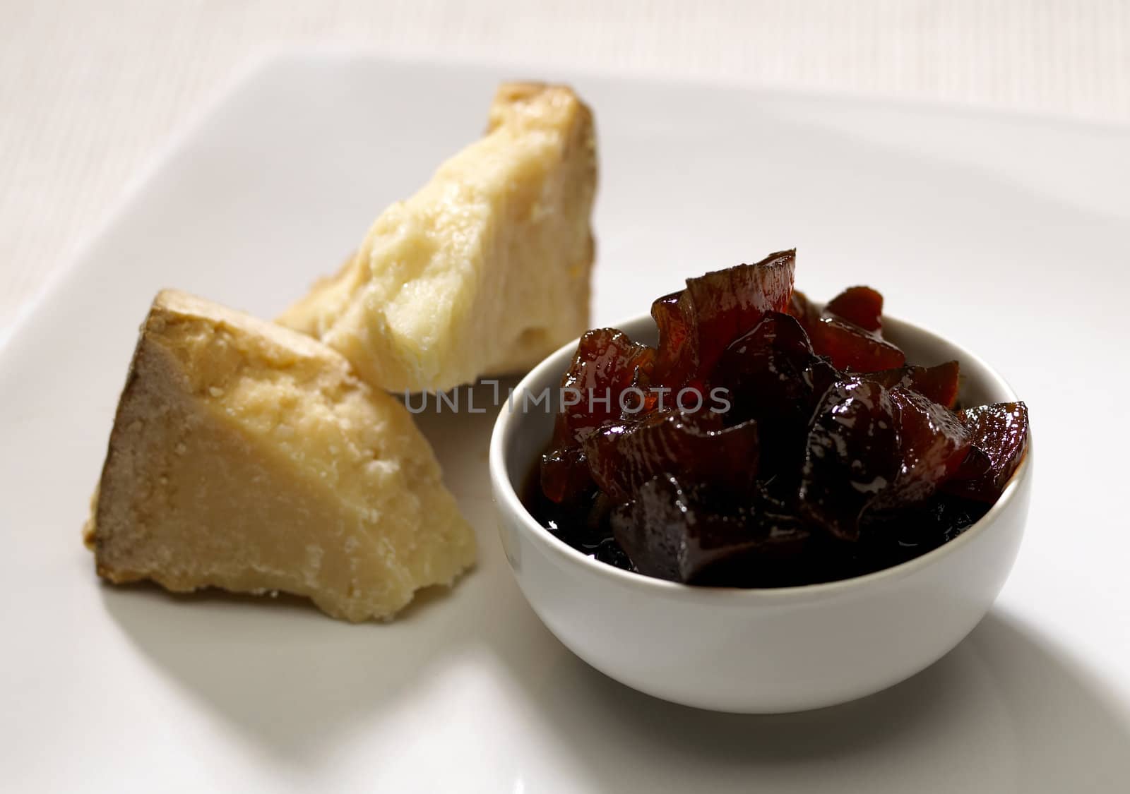 Beet root with cheese