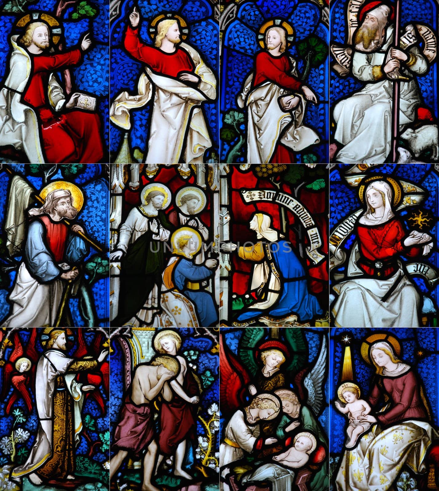 Religious stained glass window collection by luissantos84