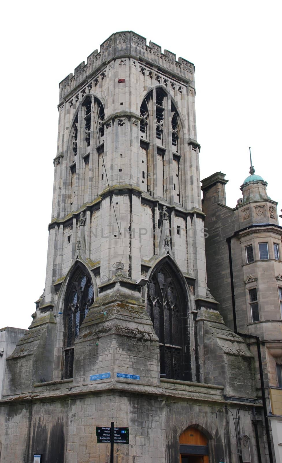 famous St Michael�s Tower in Gloucester, United Kingdom