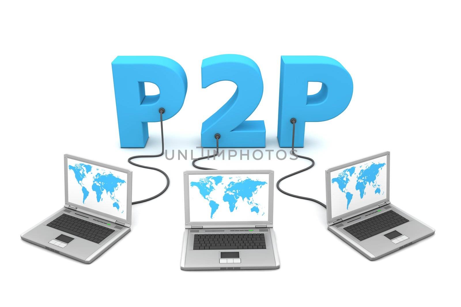 Wired to P2P by PixBox