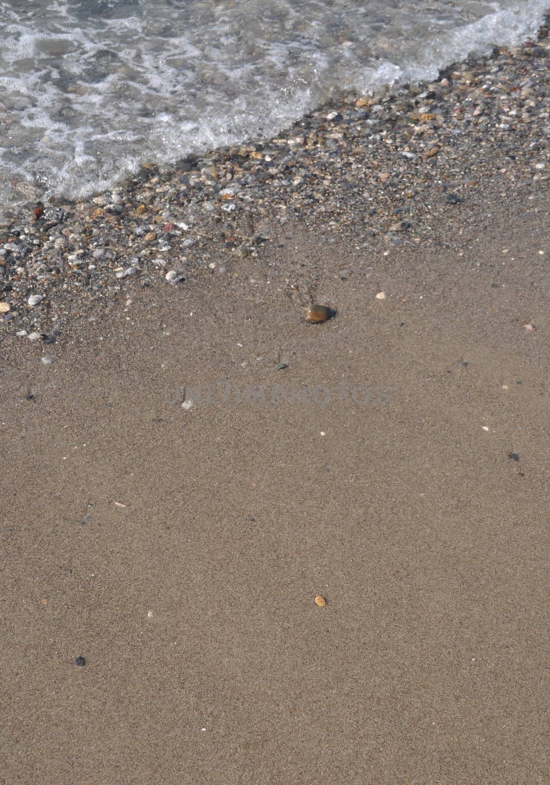 beautiful beach in Kos, Greece (plenty of copy-space)