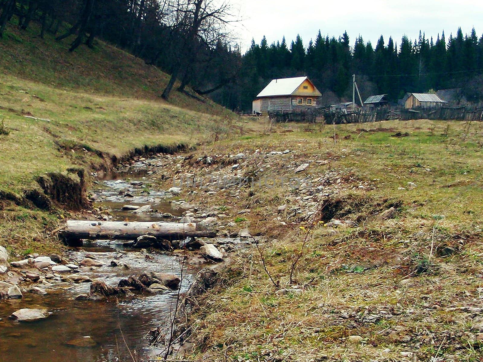 Area of Lake Sarva, Bashkortostan, Russia