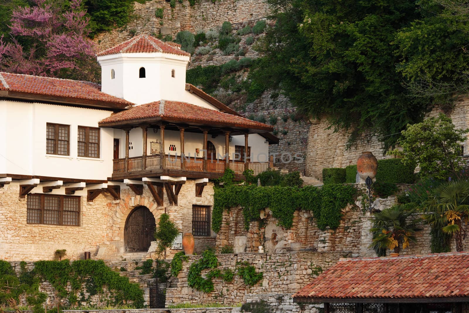 North sode of the Balchik palace