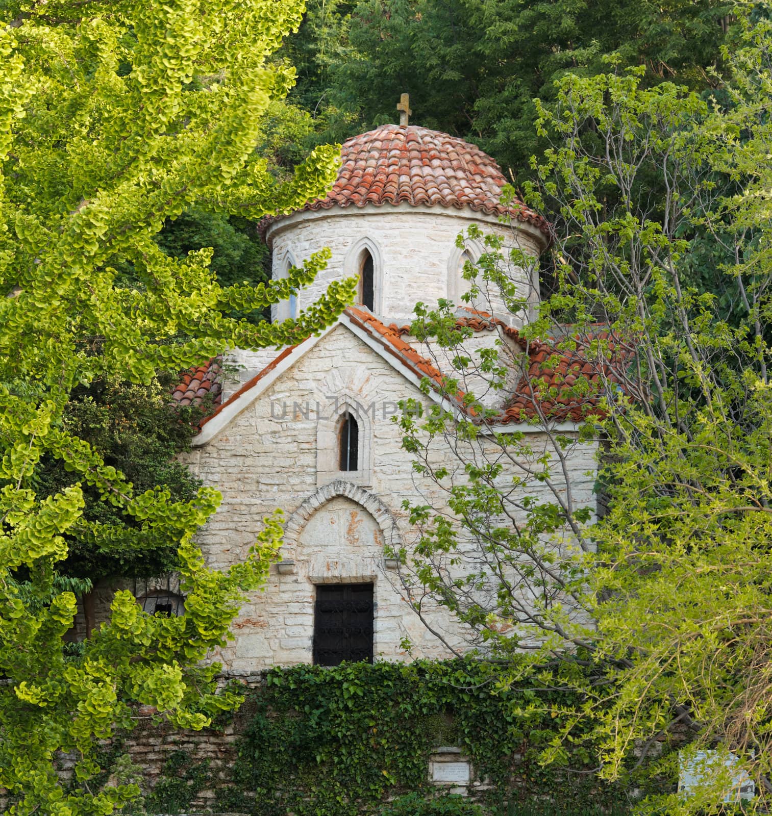 The chapel in the yard of the palace