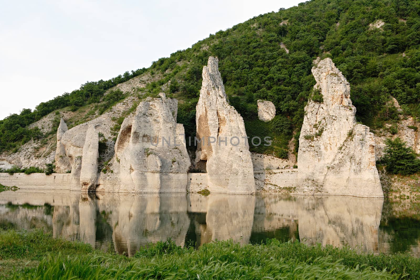 The wonderful rocks phenomenon near the Tsonevo dam lake, Bulgaria