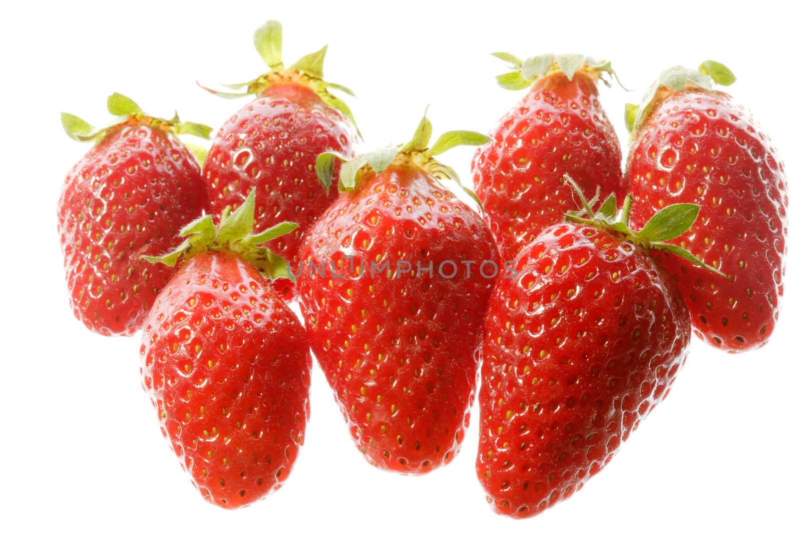 Red strawberries by ecobo