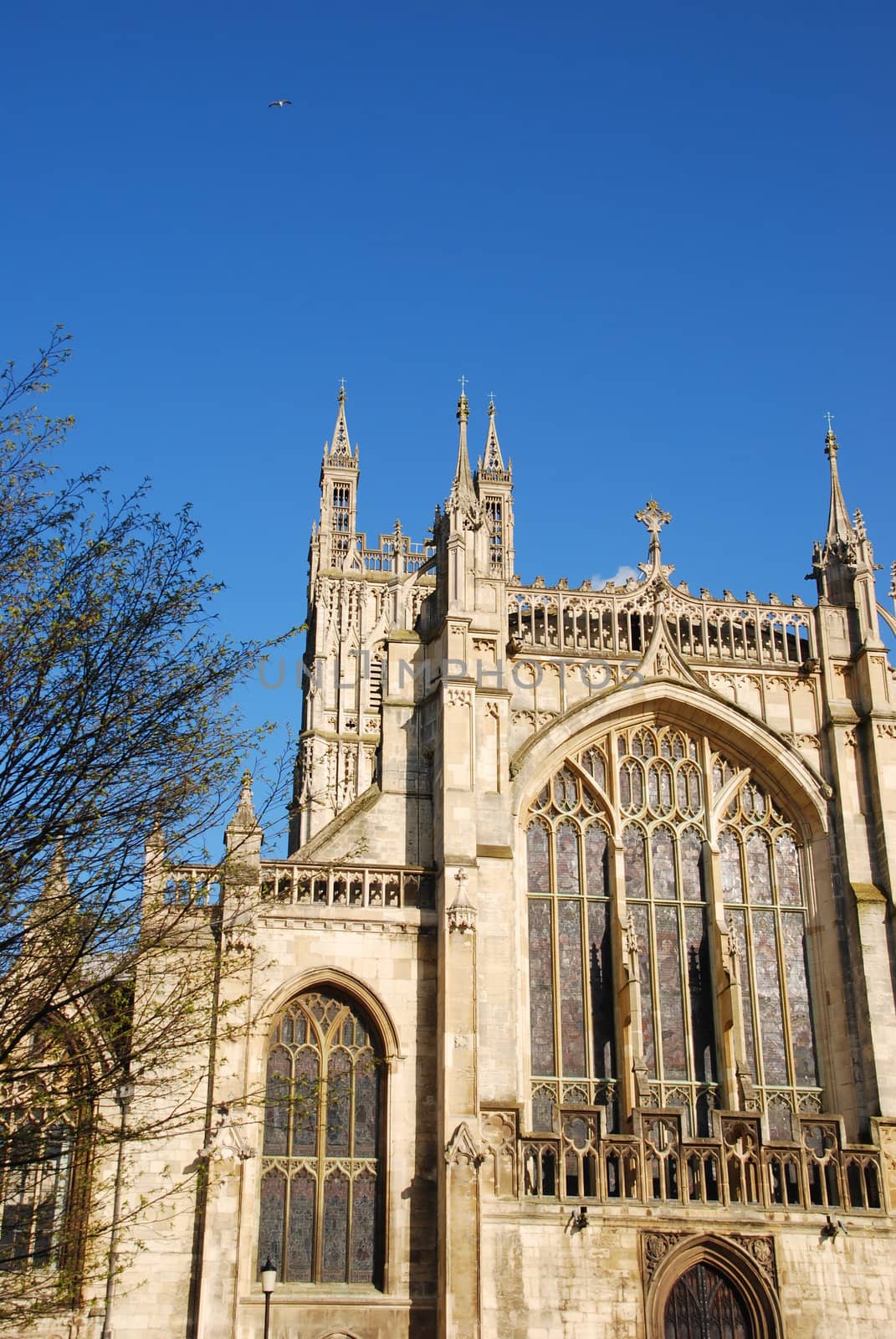 the famous Gloucester Cathedral, England (United Kingdom)