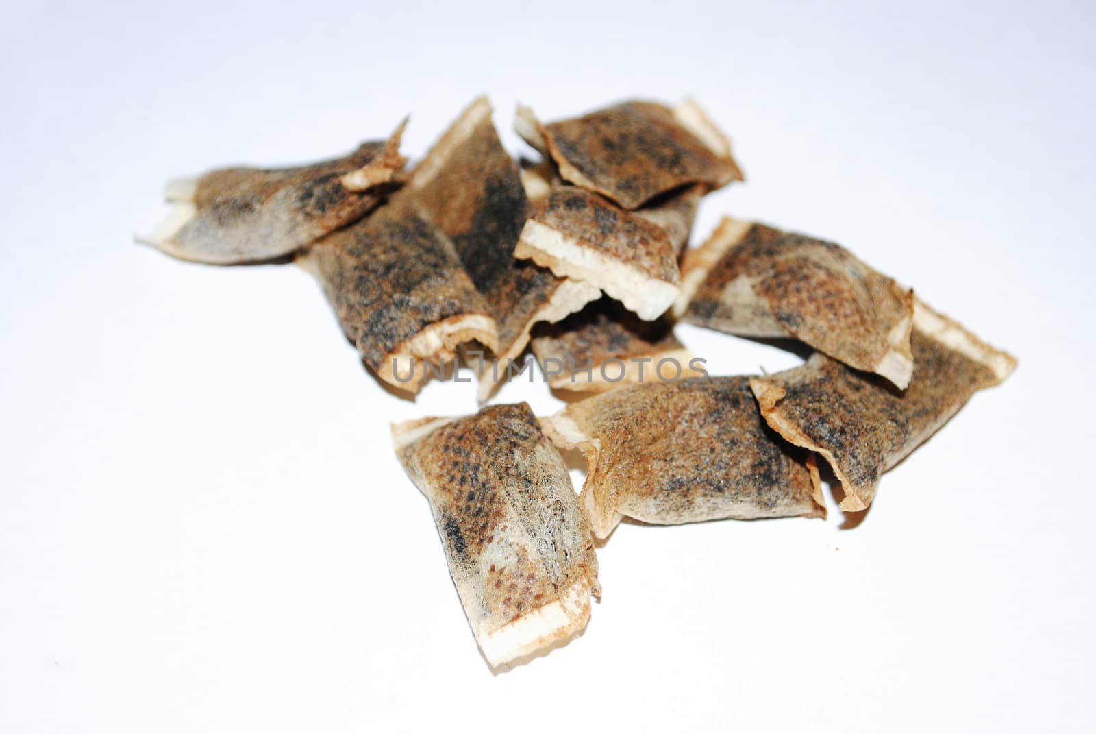 Portion bags of snuff.