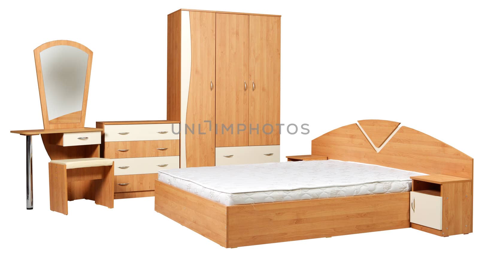 Bedroom furniture, isolated by ecobo