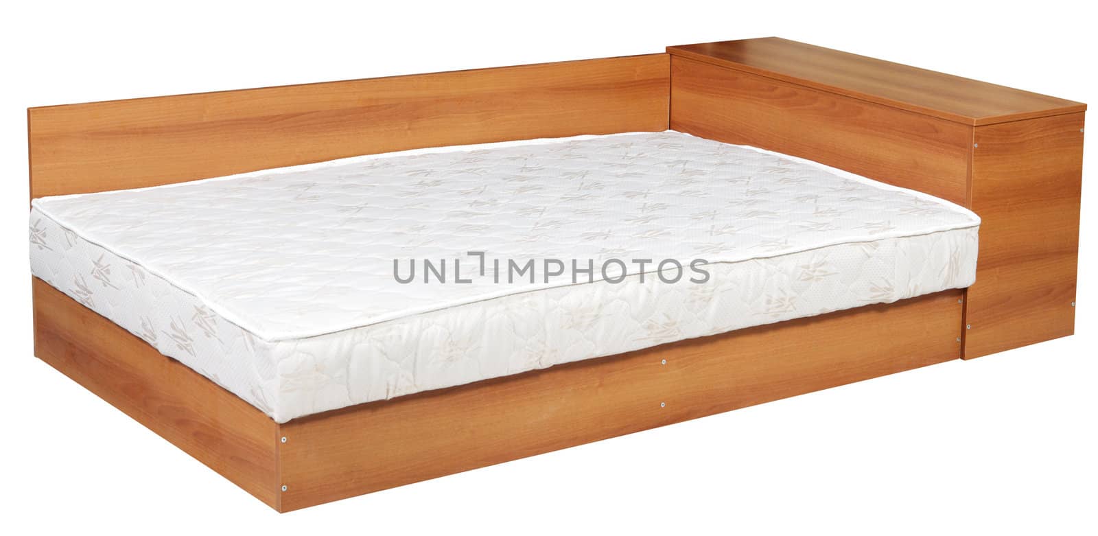 Bed with chest, isolated by ecobo