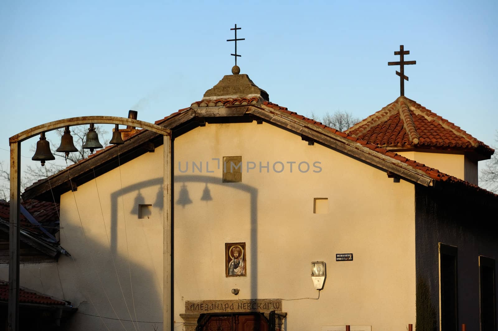 The Alexander Nevsky monastery in the Bakadjik upland near Yambol, Bulgaria