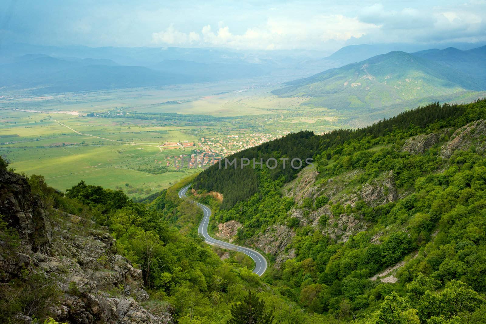 Mountain spring view from Bulgaria by ecobo