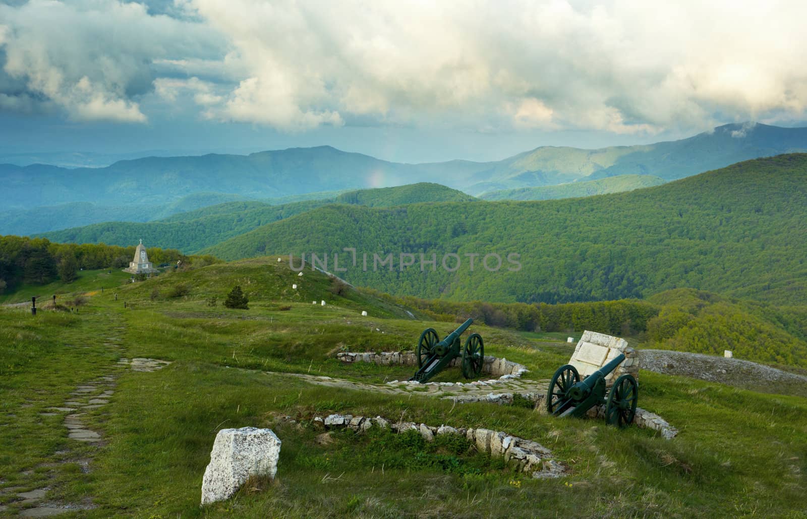 View at East from the Shipka peak